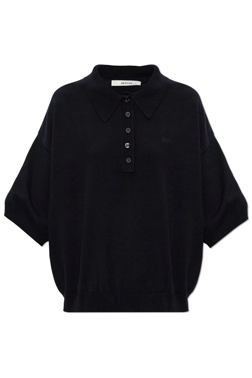 Gestuz Gztalla Short-Sleeve Knitted Top