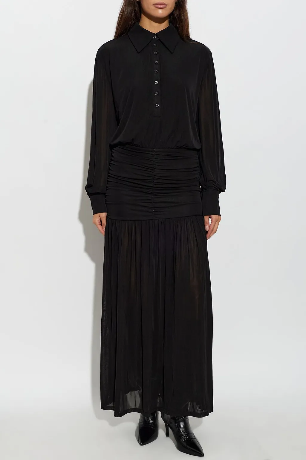 Gestuz Gzsvedae Ruched Maxi Dress