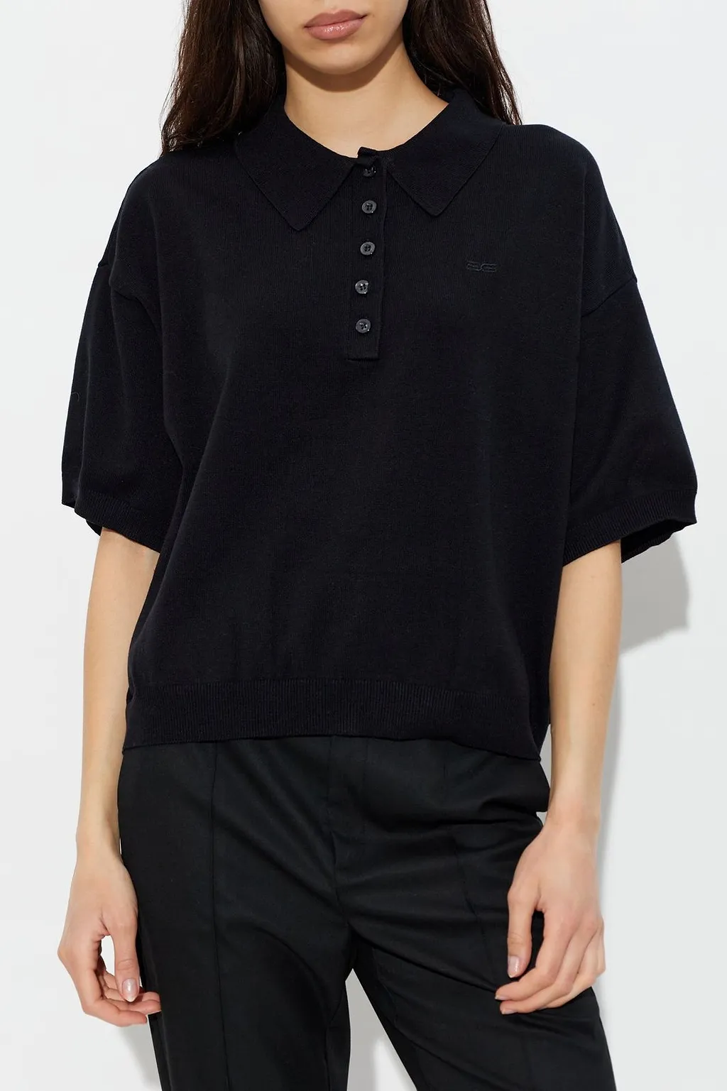 Gestuz Gztalla Short-Sleeve Knitted Top