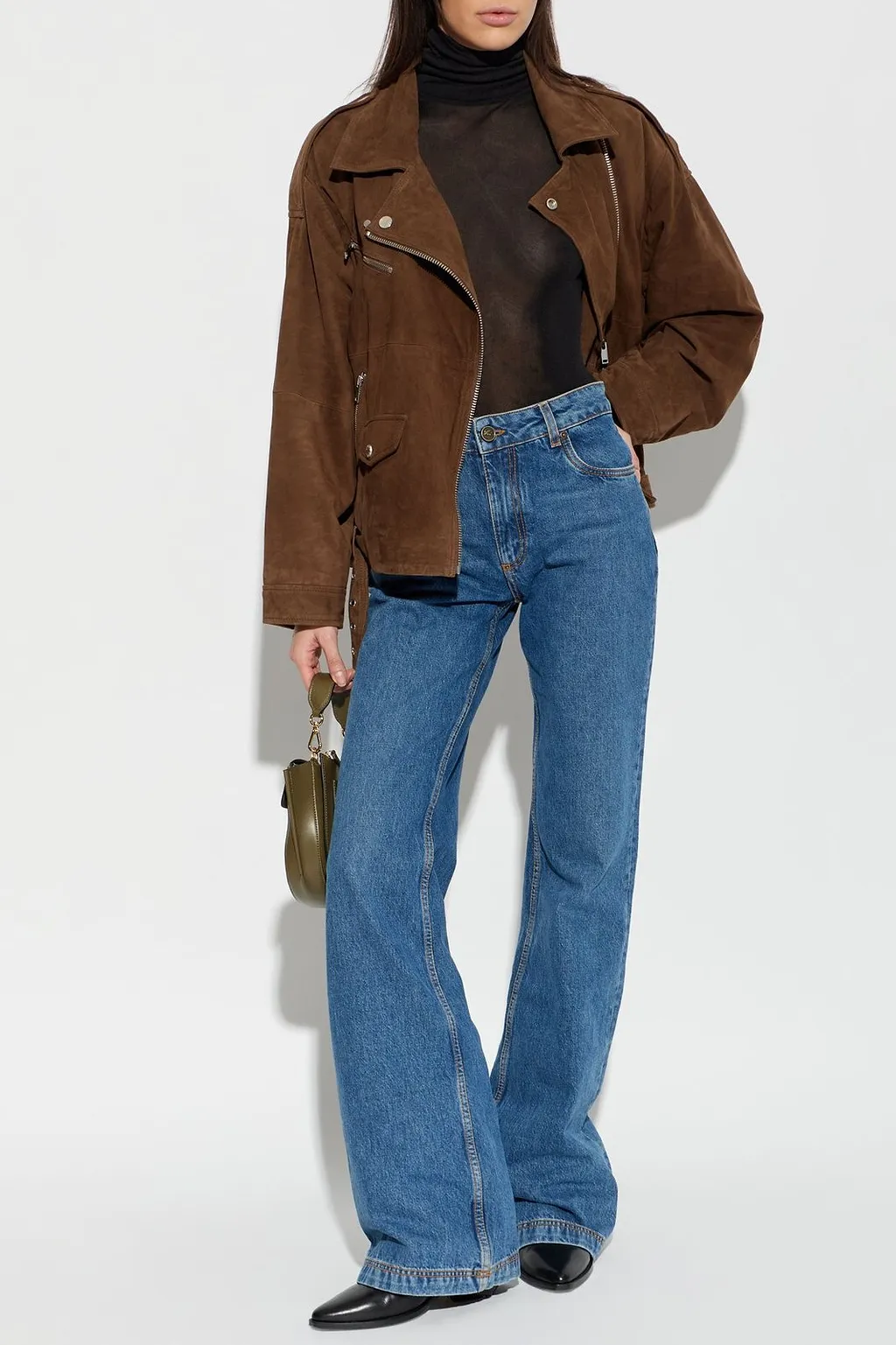 Gestuz Gzvida Suede Biker Jacket