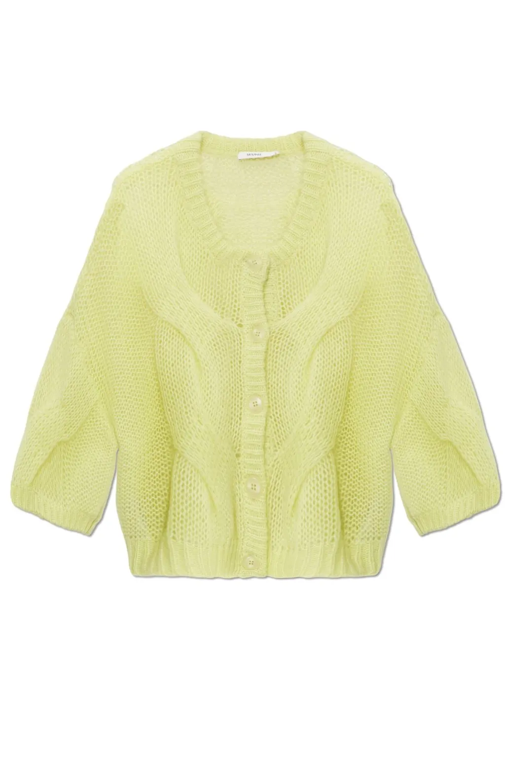 Gzzenia Open-Knit Cardigan