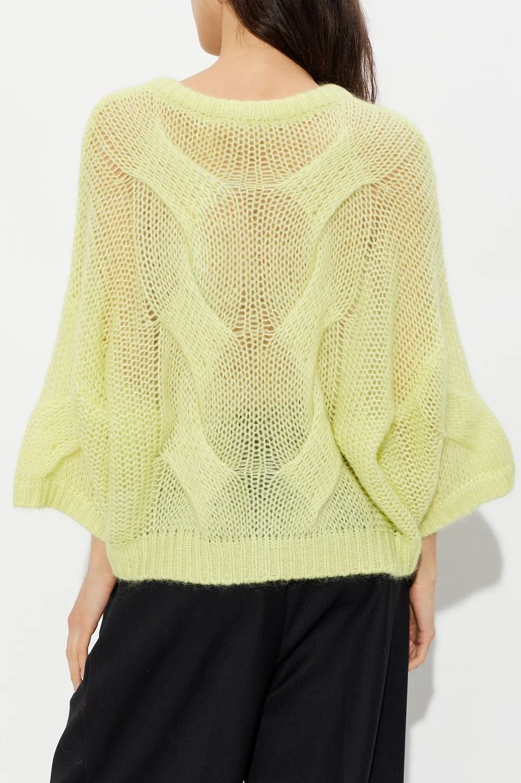 Gzzenia Open-Knit Cardigan