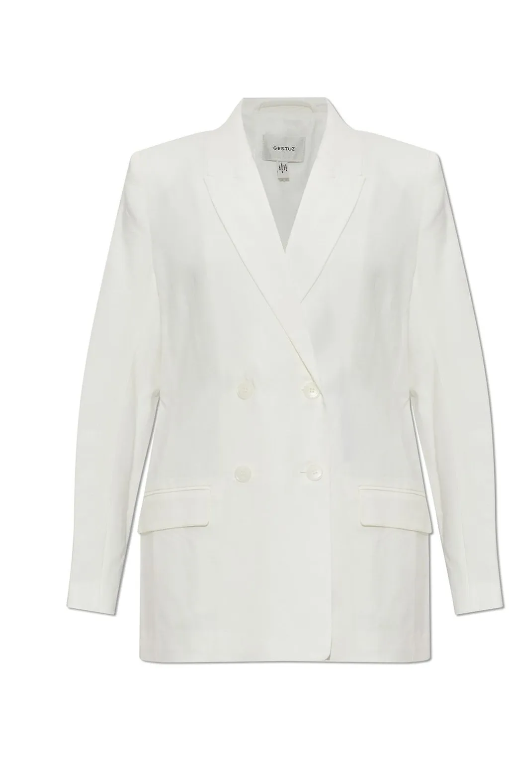 Gestuz Long Double-Breasted Blazer