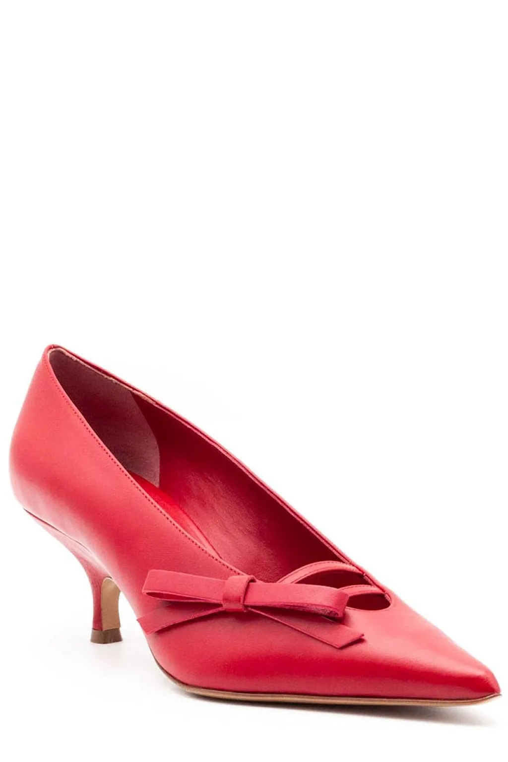 Gia Borghini Oli Bow Heeled Pumps