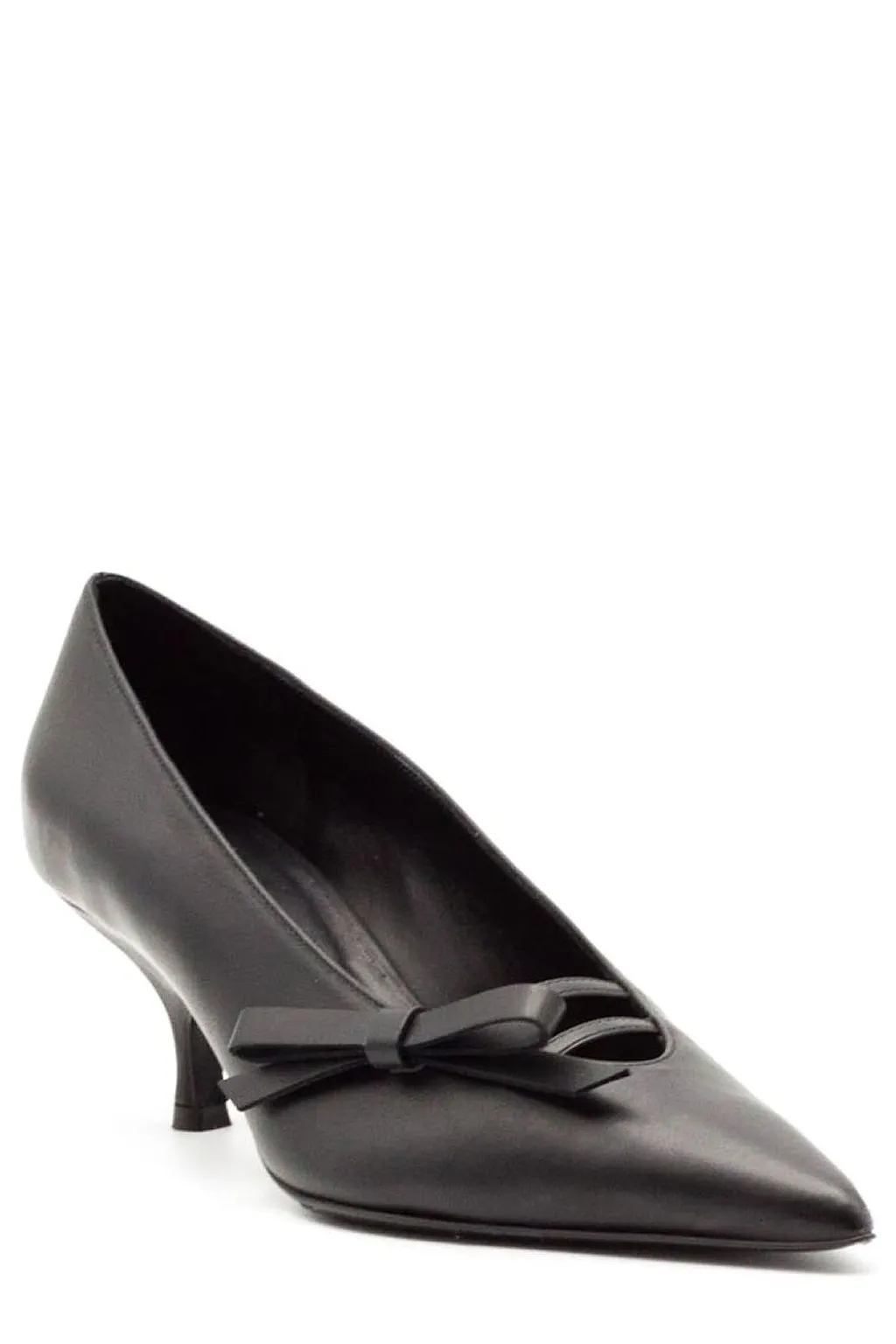 Gia Borghini Oli Bow Heeled Pumps