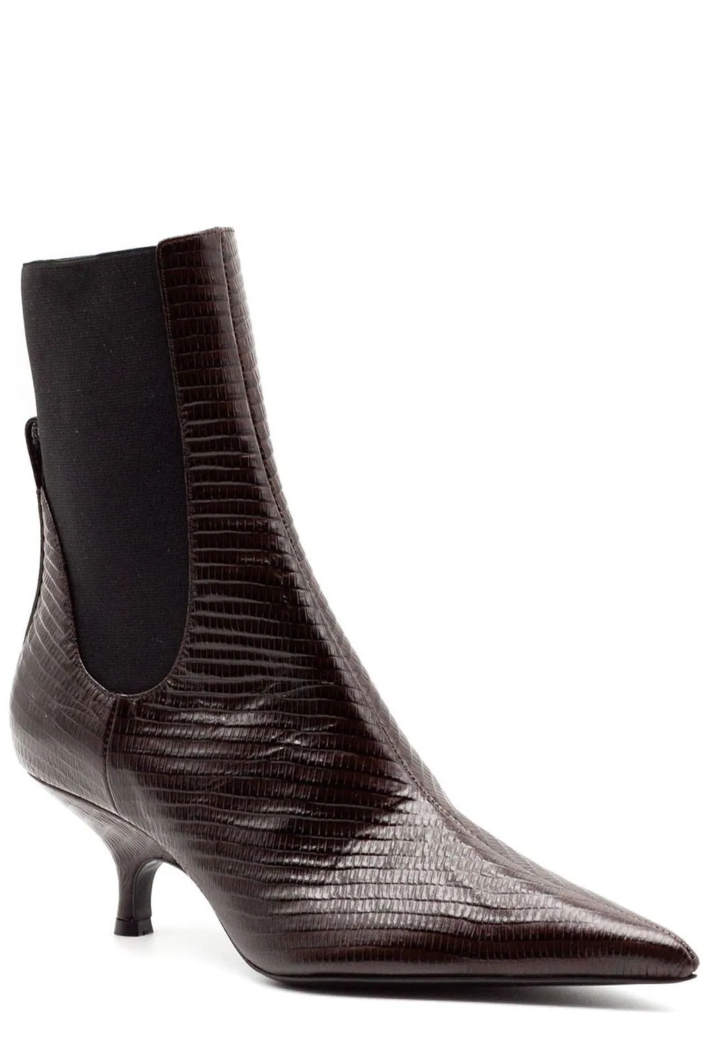 Tara Textured Ankle Boots