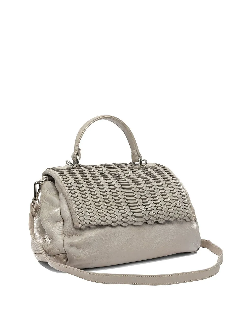 Giancarlo Nevola Textured Flap Top Handle Bag