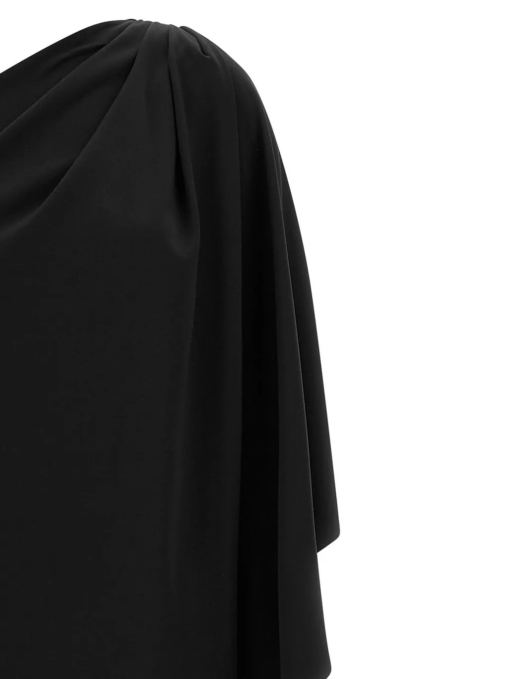 Annouk Draped One-Shoulder Dress