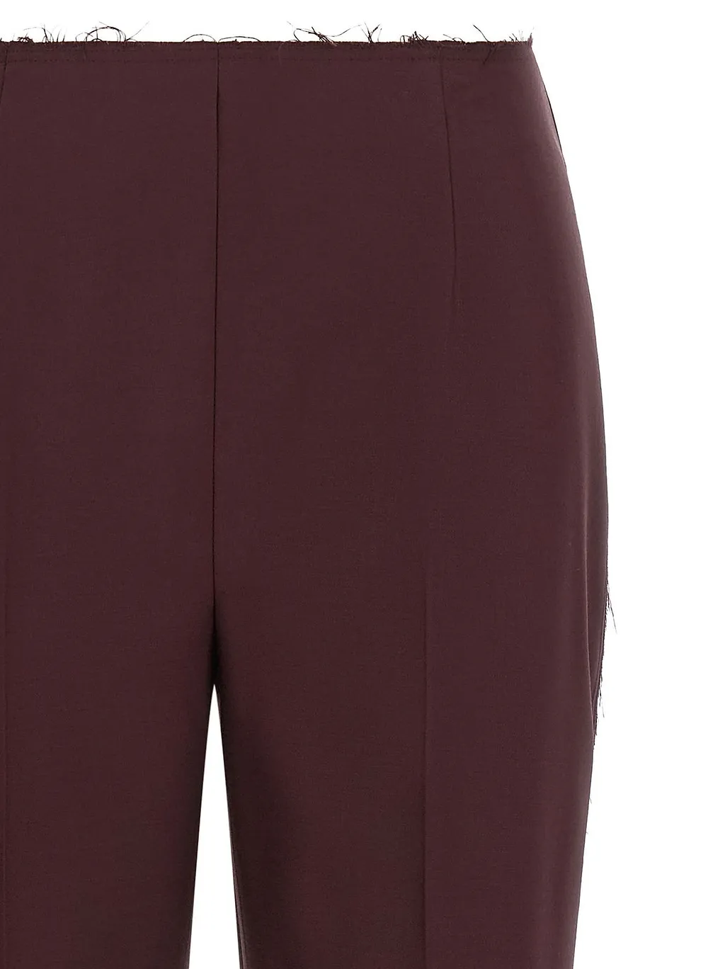 Lea Frayed Straight Pants