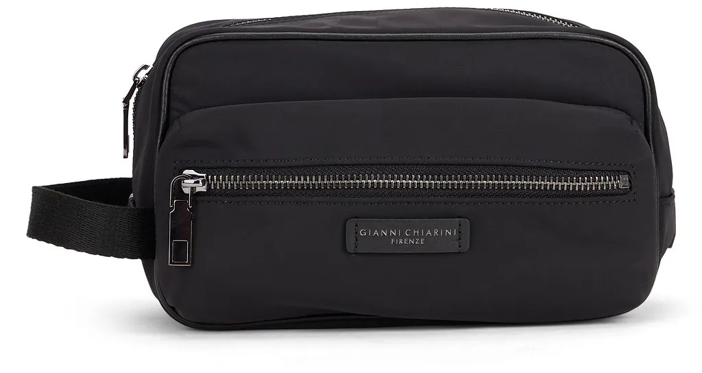 Gianni Chiarini Zip-Pocket Toiletry Bag