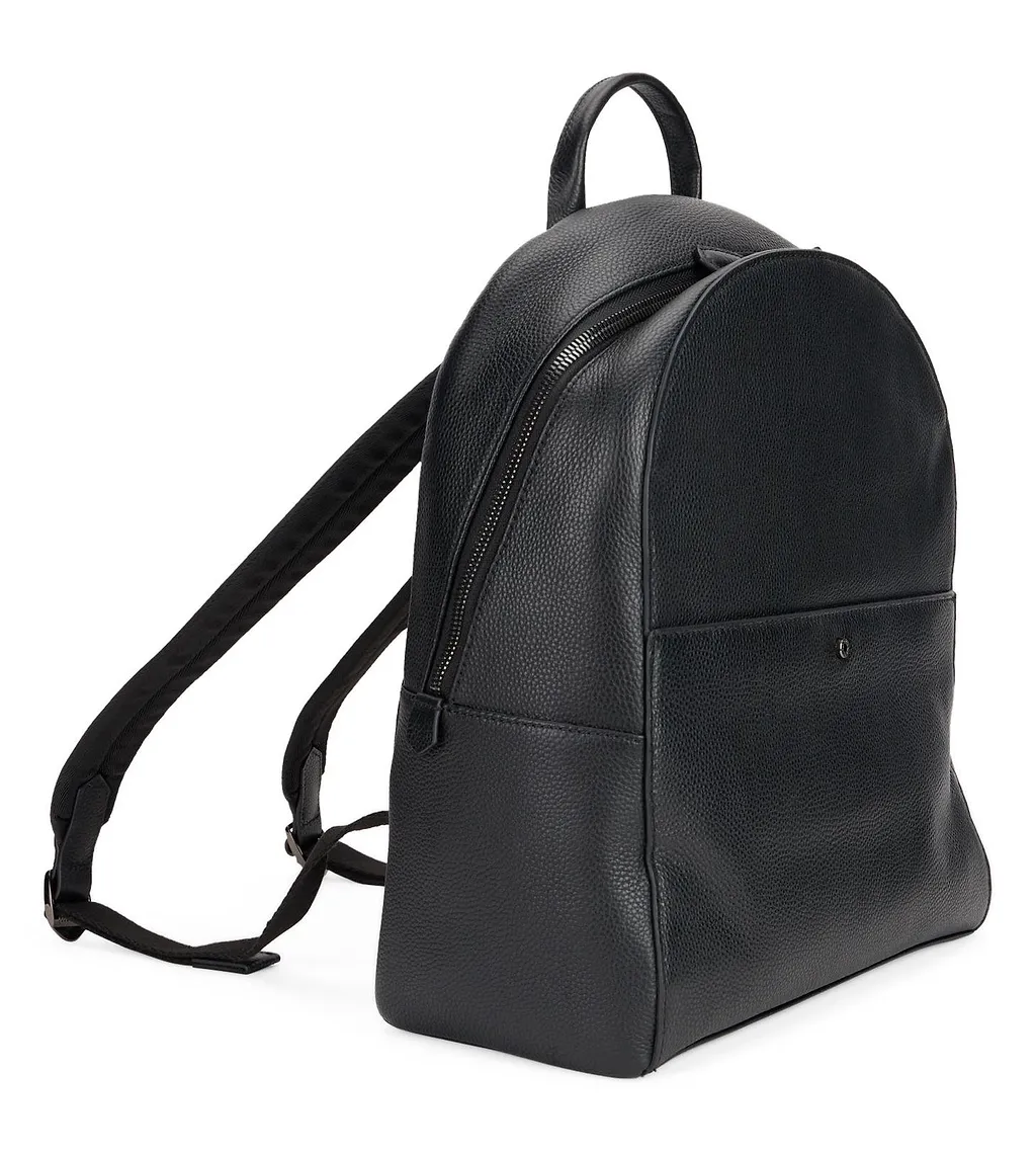 Hammered Leather Backpack