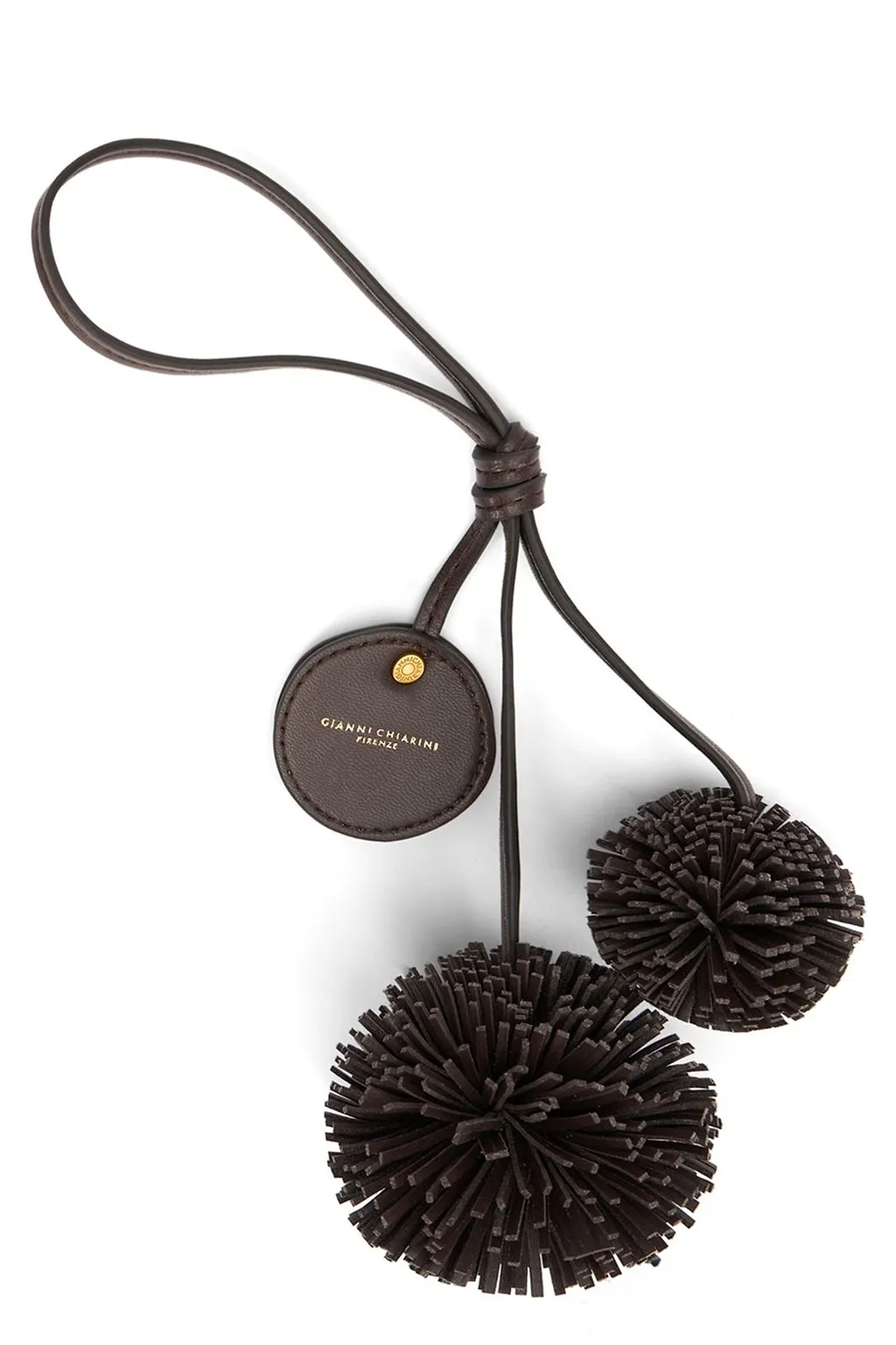 Gianni Chiarini Logo Detail Pom Pom Charm