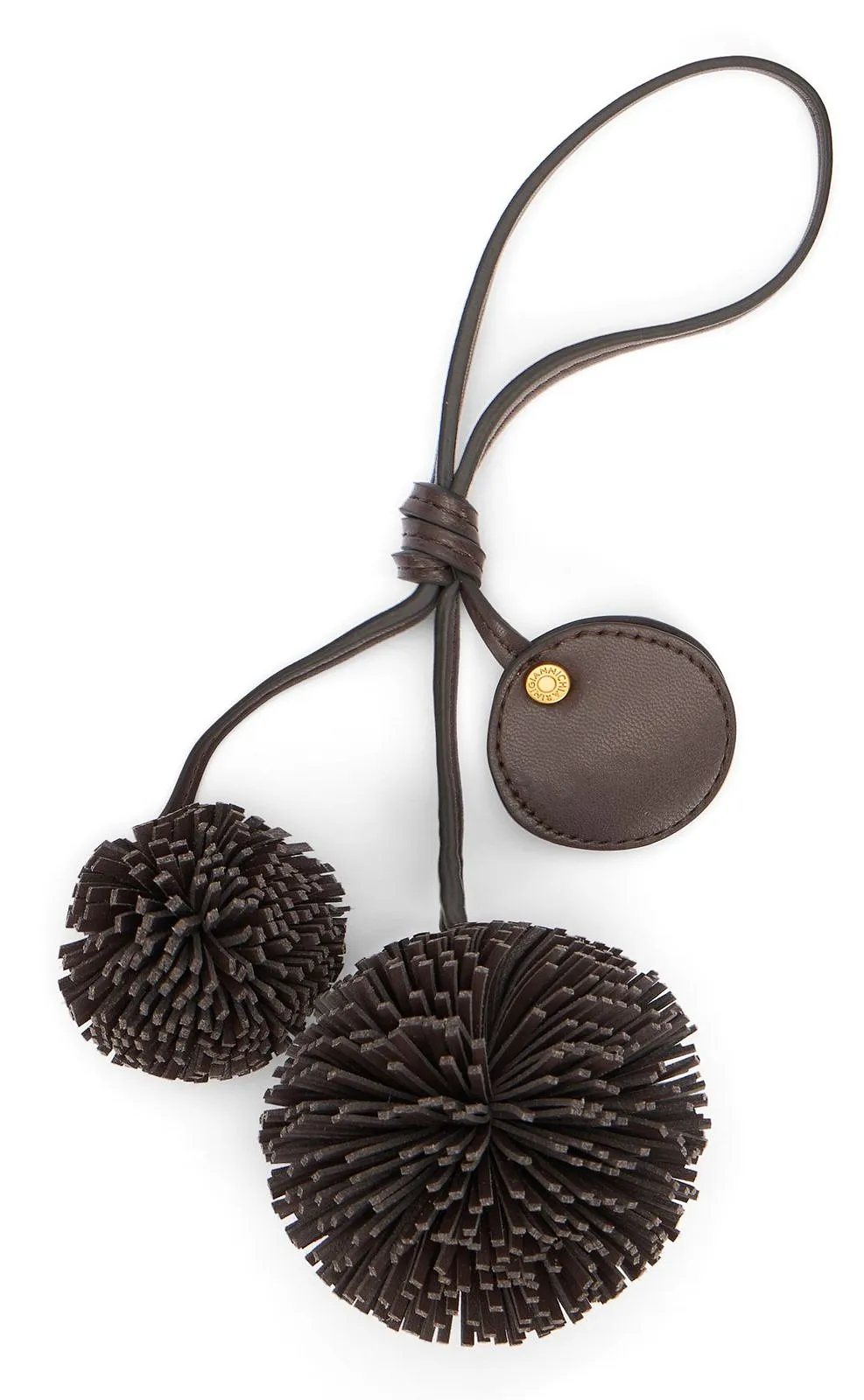 Gianni Chiarini Logo Detail Pom Pom Charm