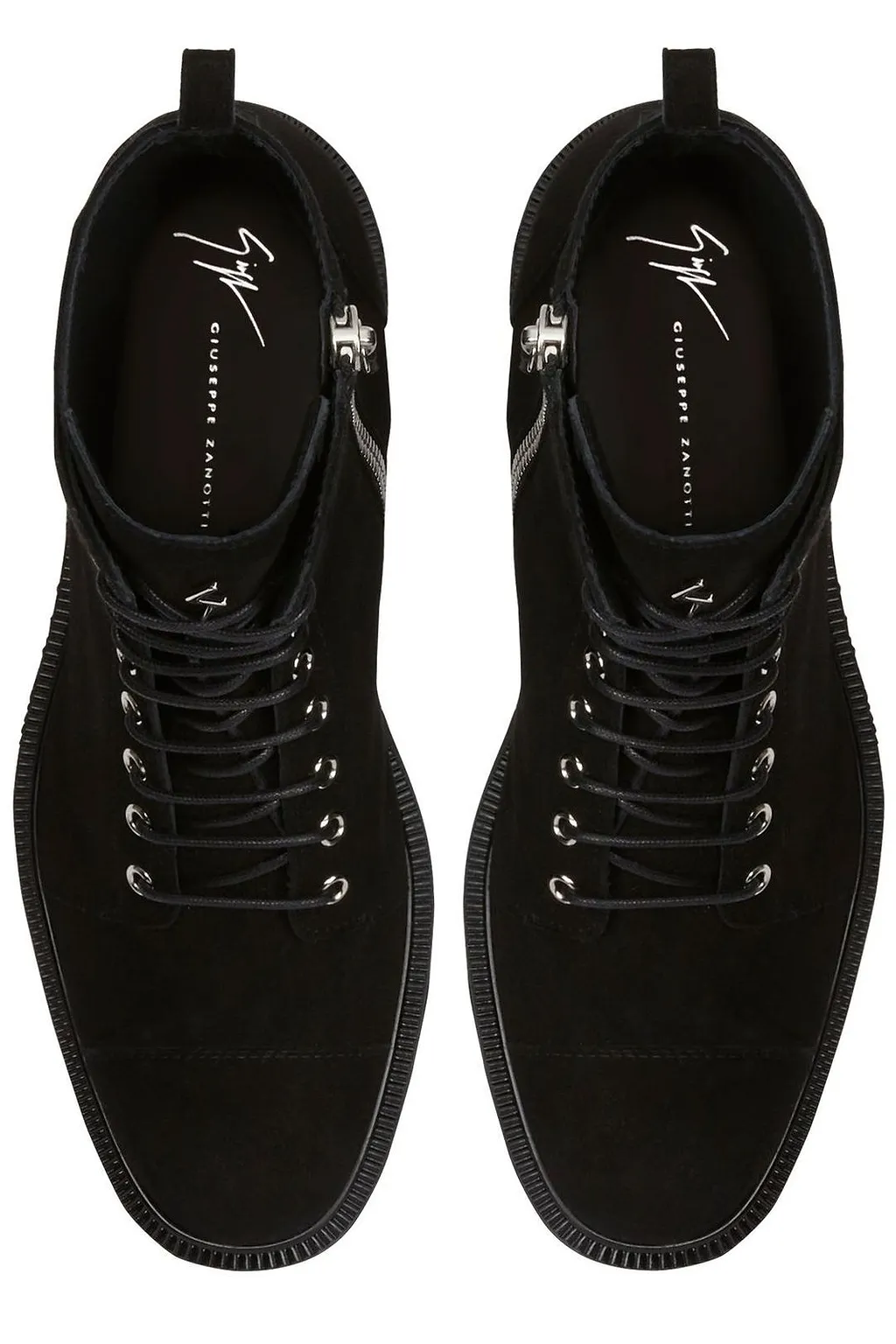 Giuseppe Zanotti Chris Low Lace-Up Boots