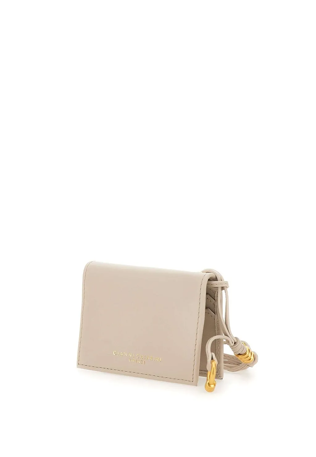 Nappa Strap Card Holder Wallet