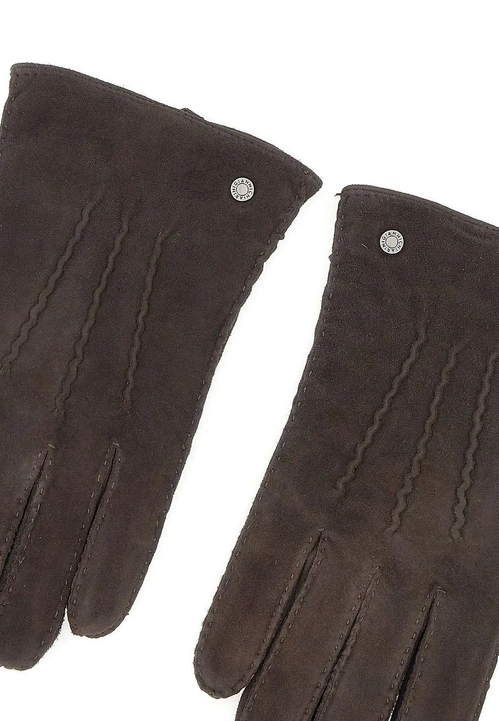 Gianni Chiarini Suede Topstitched Gloves