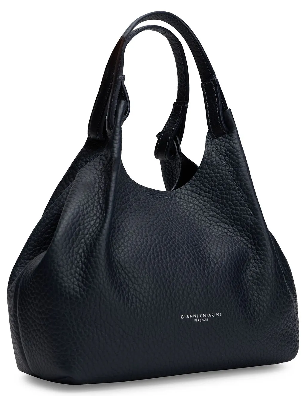 Gianni Chiarini Textured Hobo Shoulder Bag