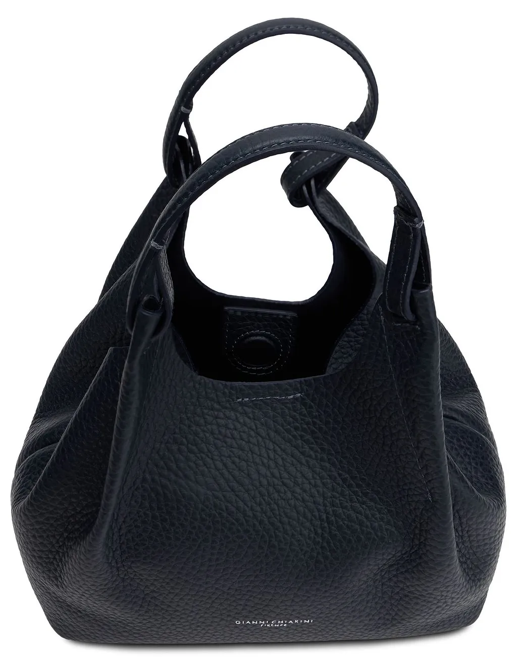 Gianni Chiarini Textured Hobo Shoulder Bag