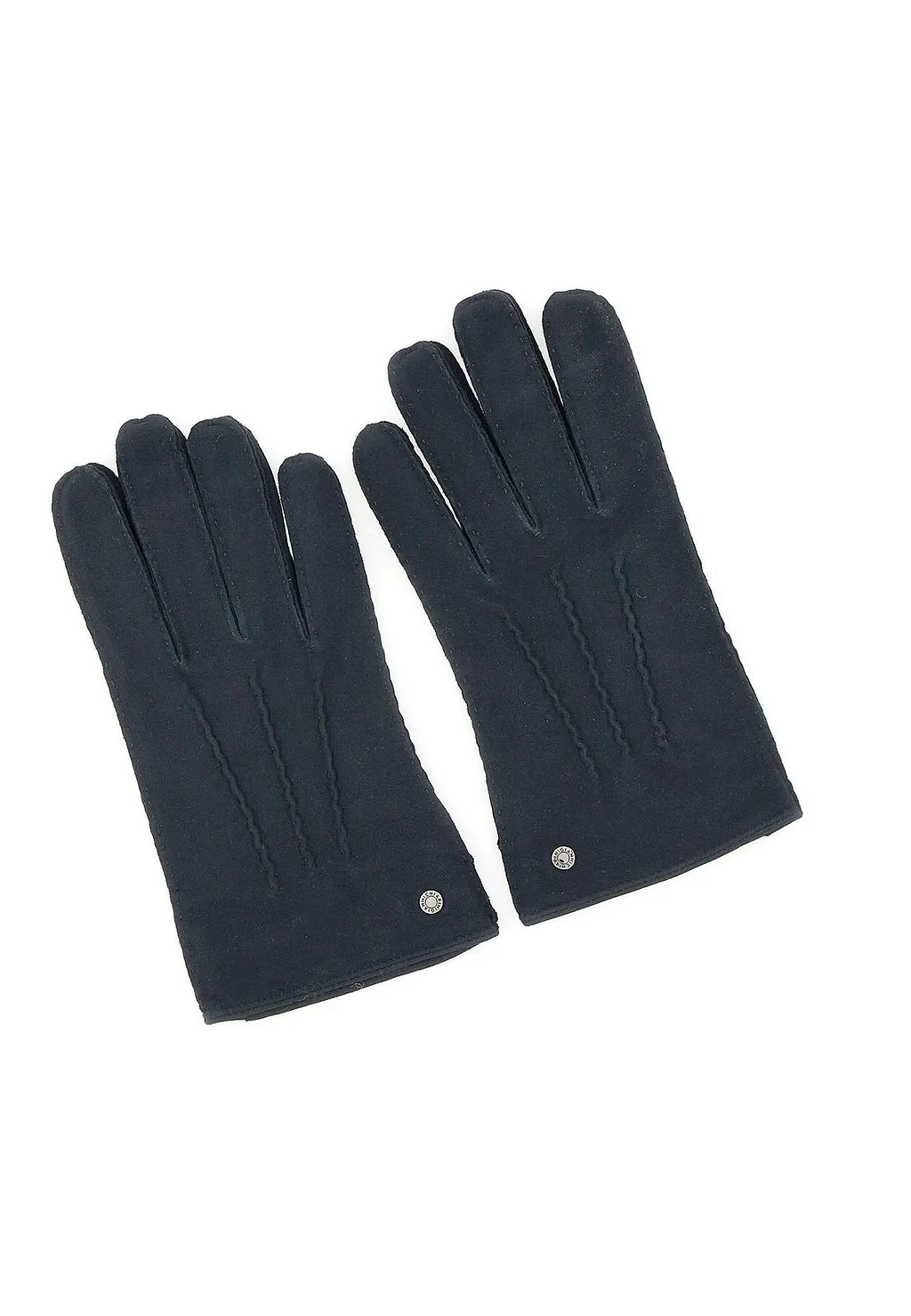 Gianni Chiarini Topstitch Wool-Lined Gloves