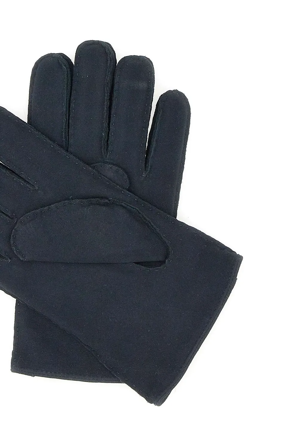 Gianni Chiarini Topstitch Wool-Lined Gloves