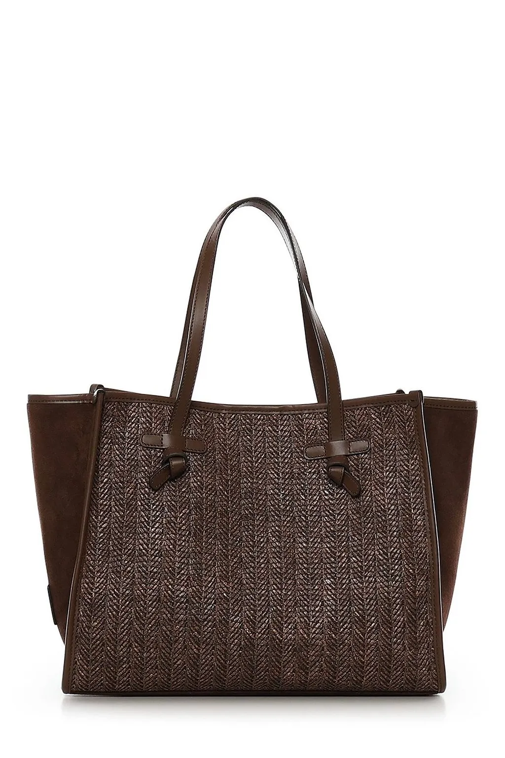 Gianni Chiarini Woven Top Handle Bag