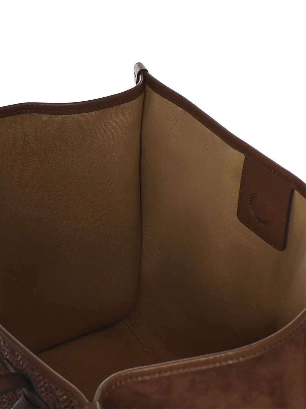 Gianni Chiarini Woven Top Handle Bag
