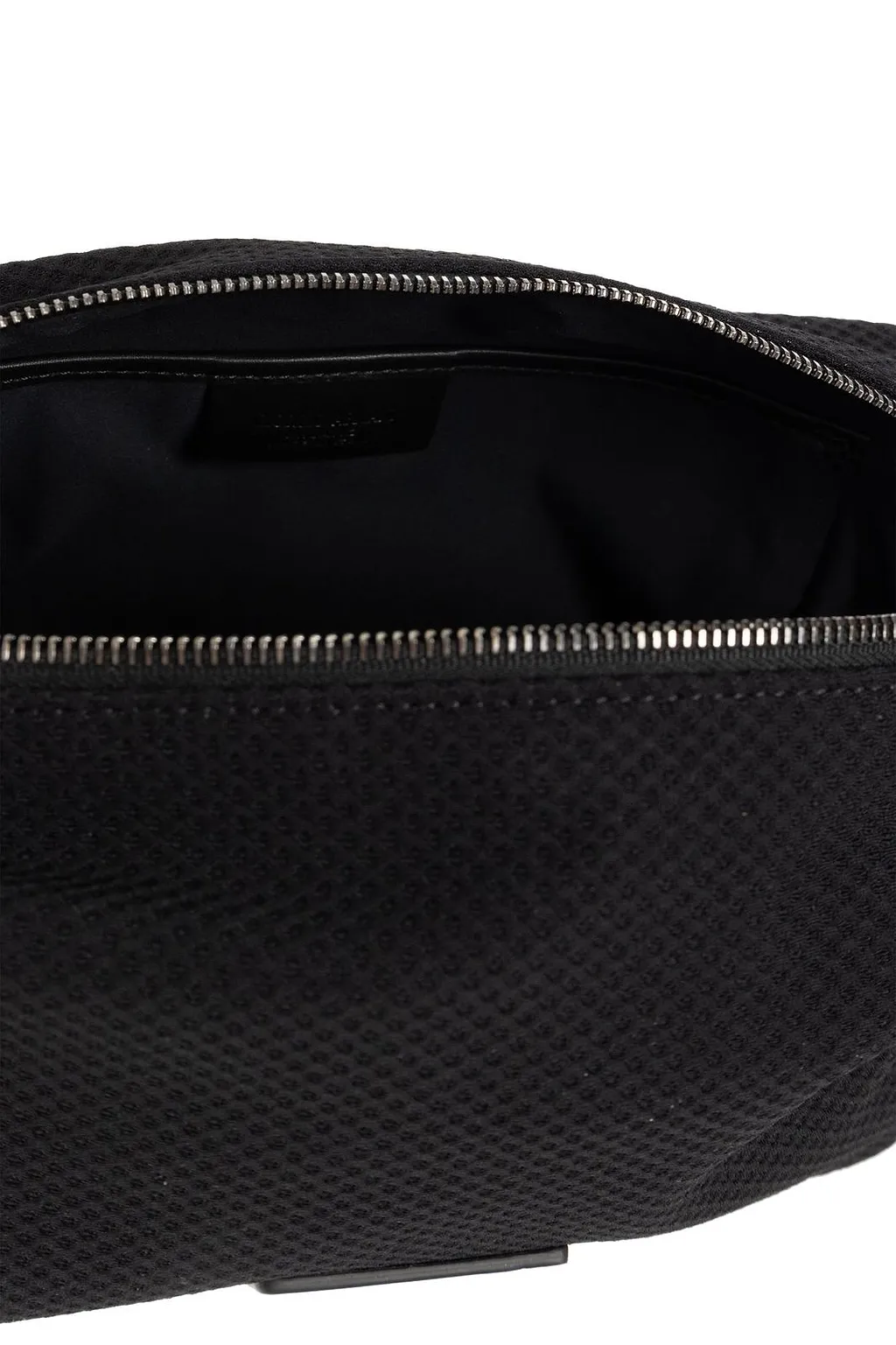 Giorgio Armani Textured Logo Toiletry Bag