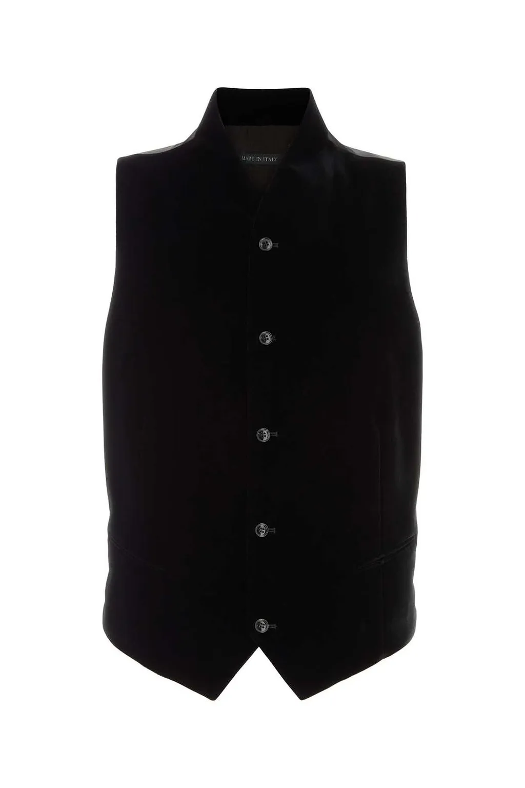Giorgio Armani Velvet Button-Up Waistcoat