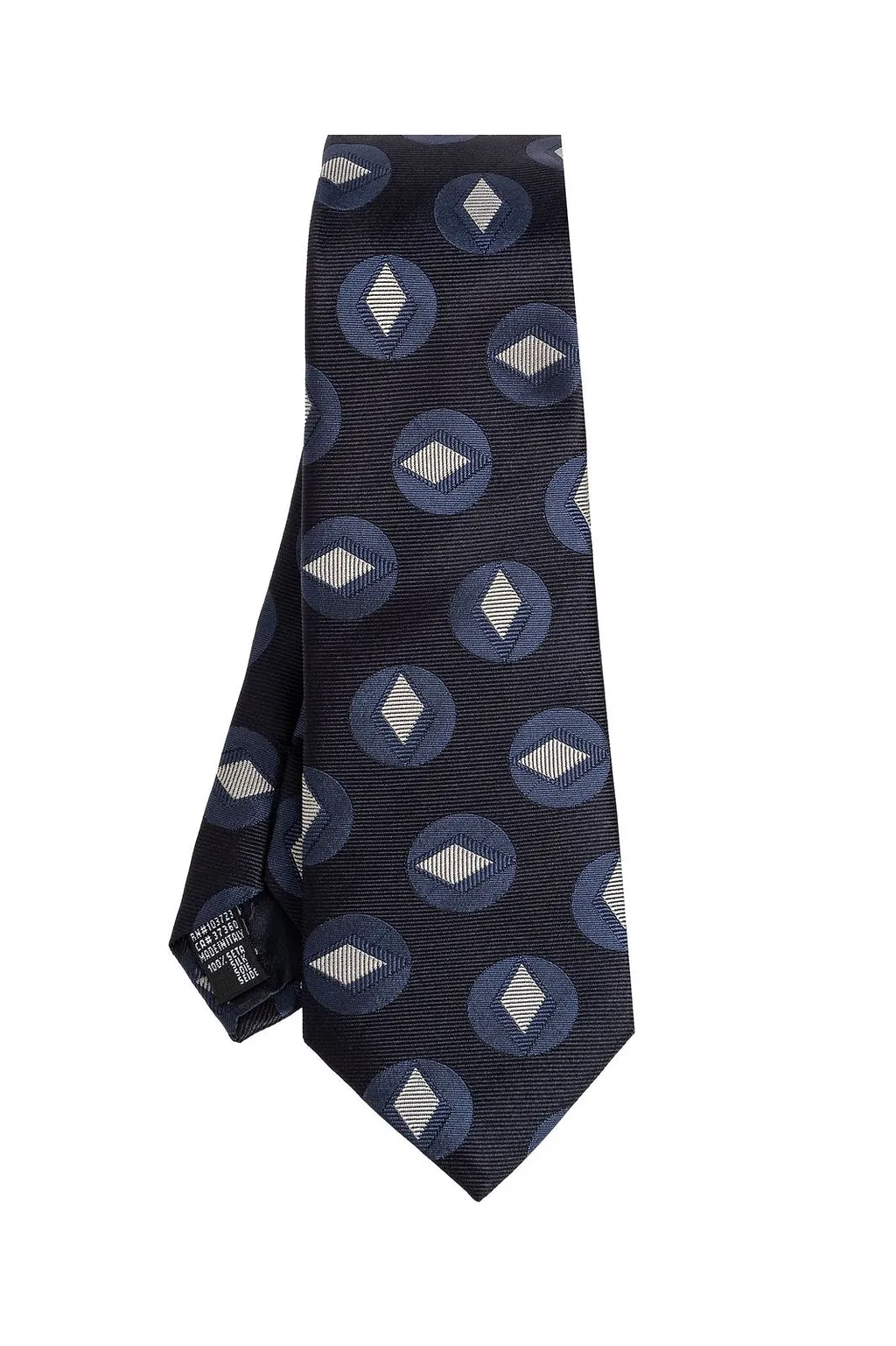 Giorgio Armani Geometric Pattern Tie