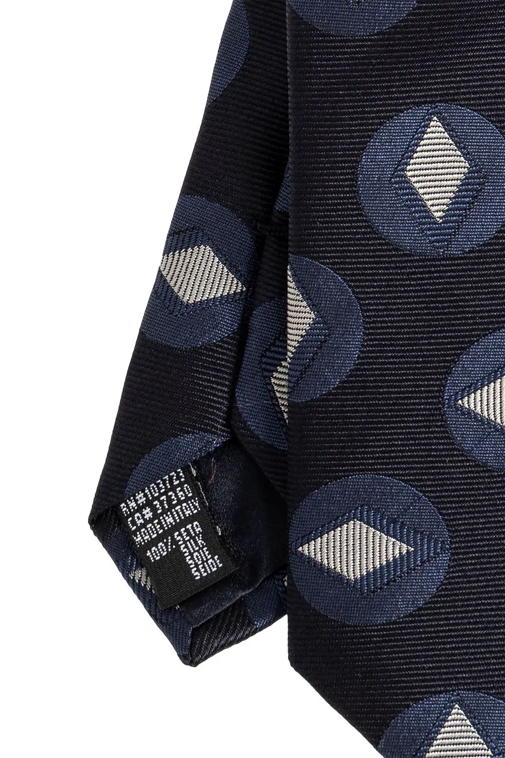 Giorgio Armani Geometric Pattern Tie