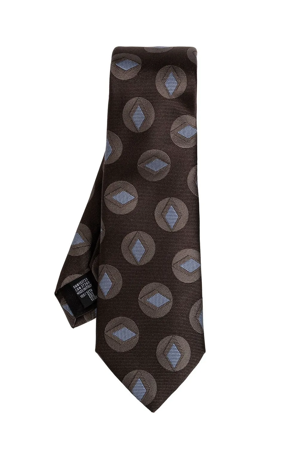 Giorgio Armani Geometric Pattern Tie
