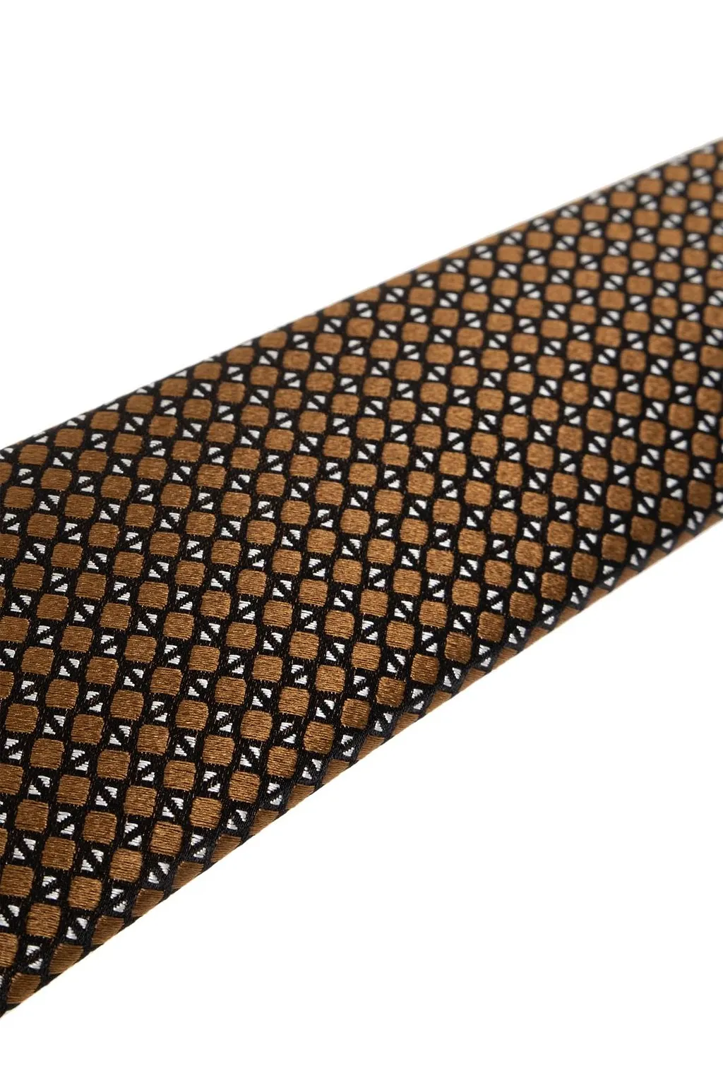 Giorgio Armani Geometric Pattern Tie