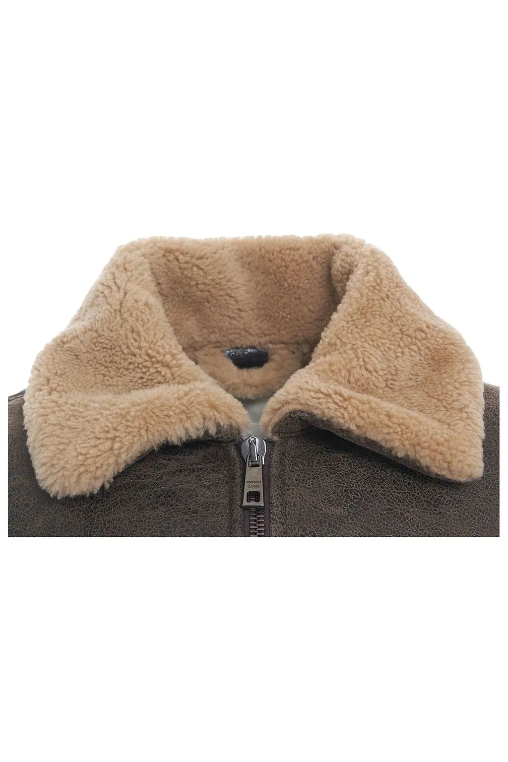 Giorgio Brato Shearling Zipped Bomber Jacket