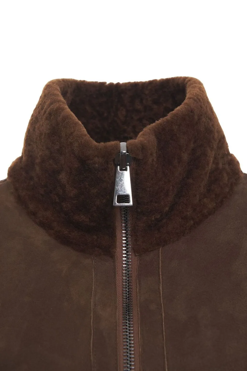 Shearling Zipped Jacket