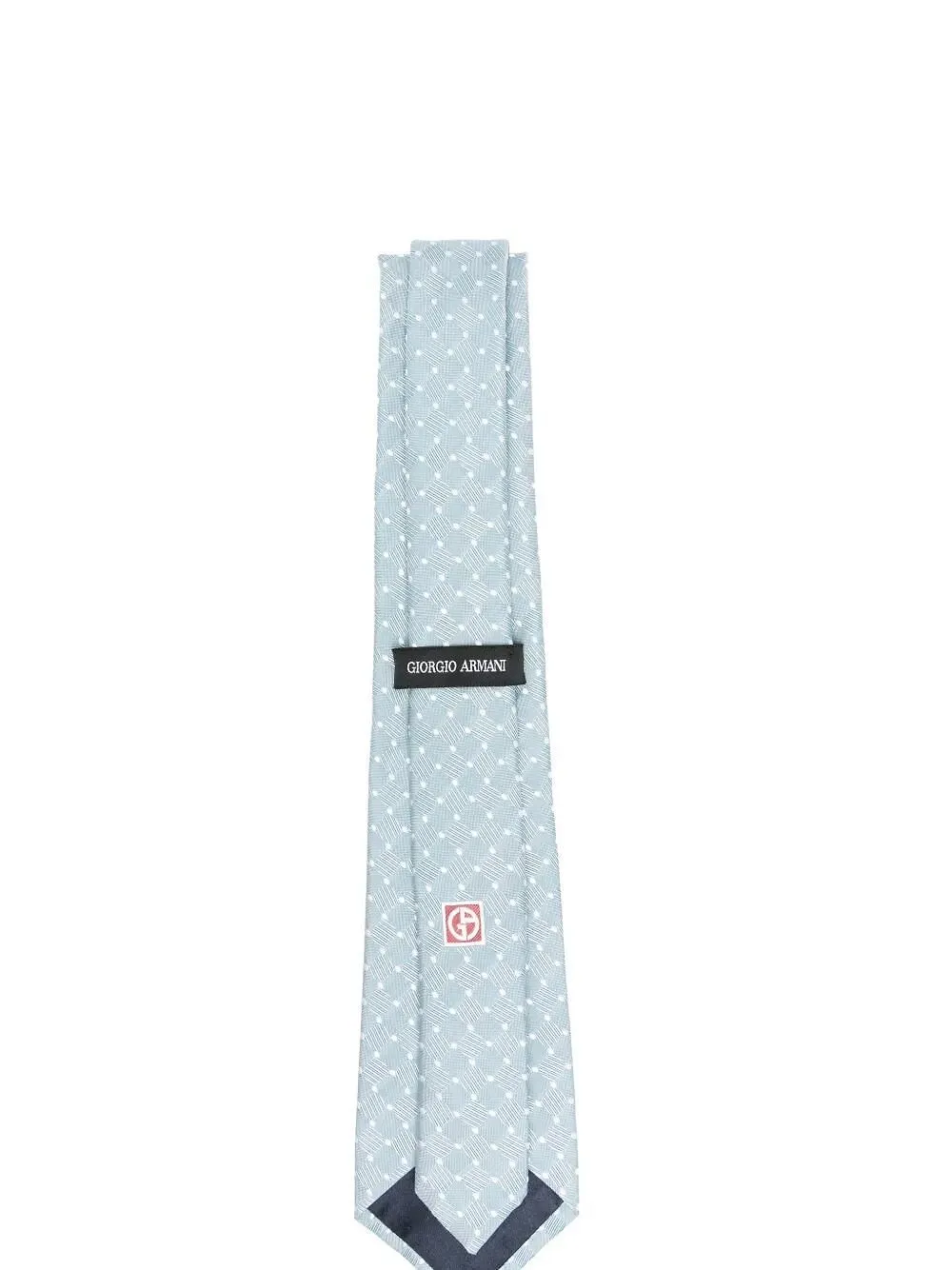 Giorgio Armani Jacquard Pointed Tip Tie