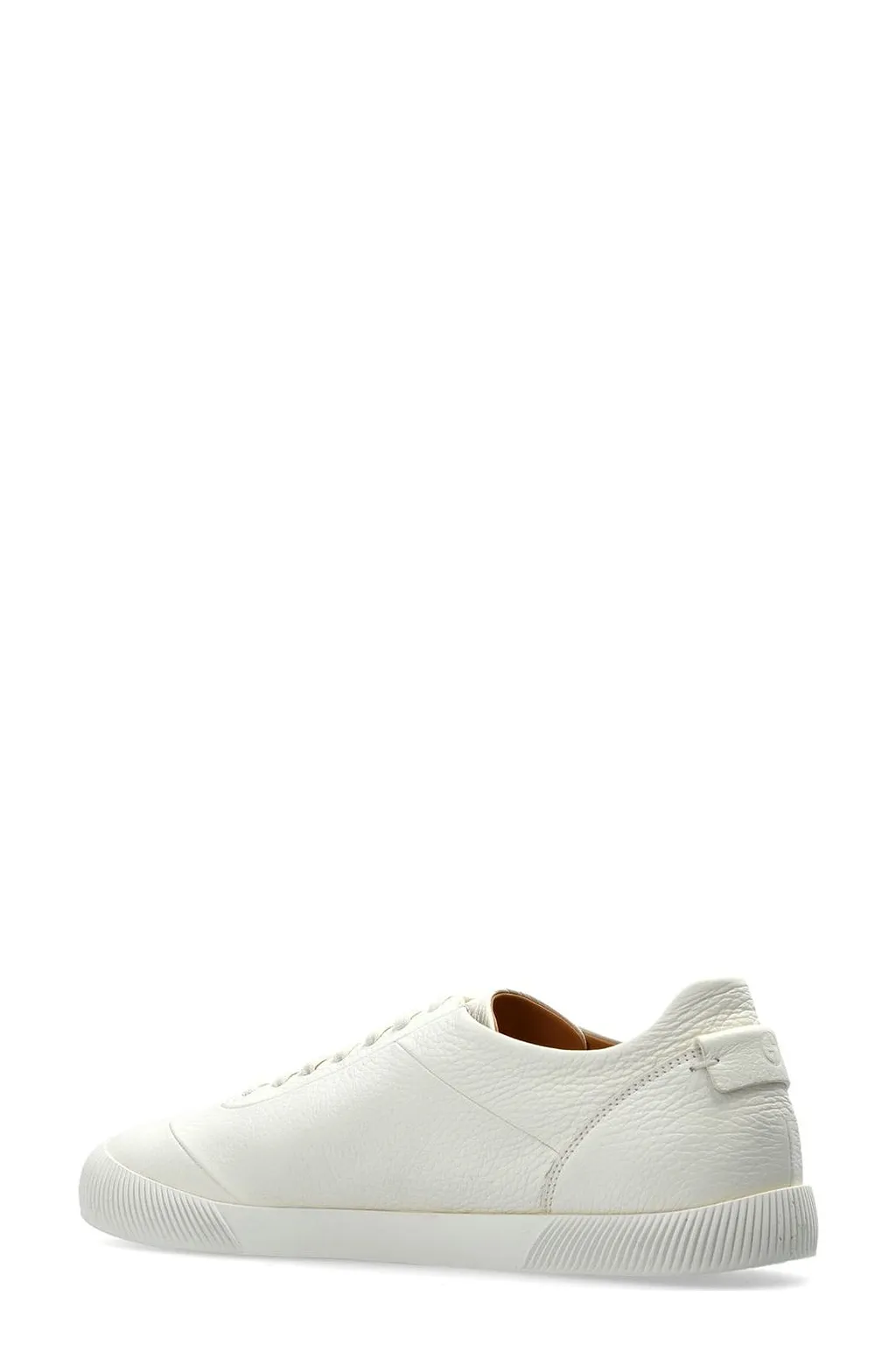 Giorgio Armani Logo Embossed Lace-Up Sneakers