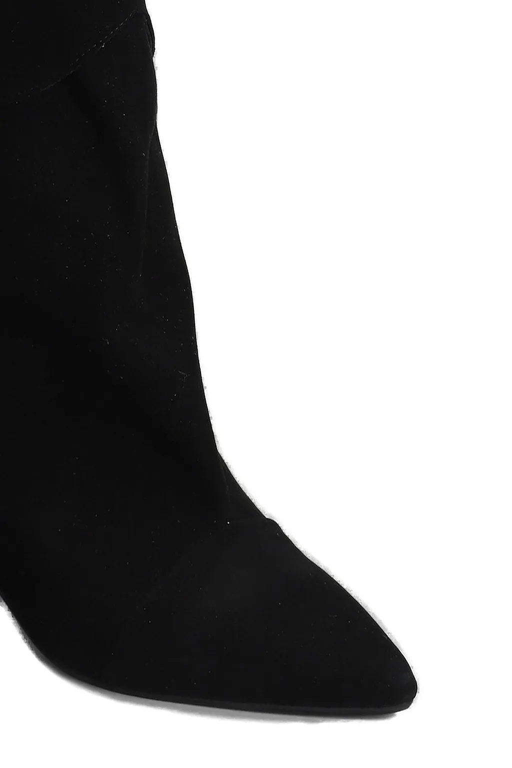 Gisel Moire Ariana Fringed Ankle Boots