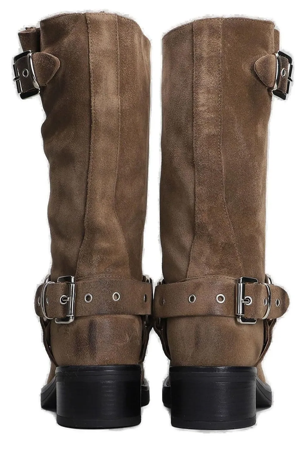 Chester Low Heeled Biker Boots