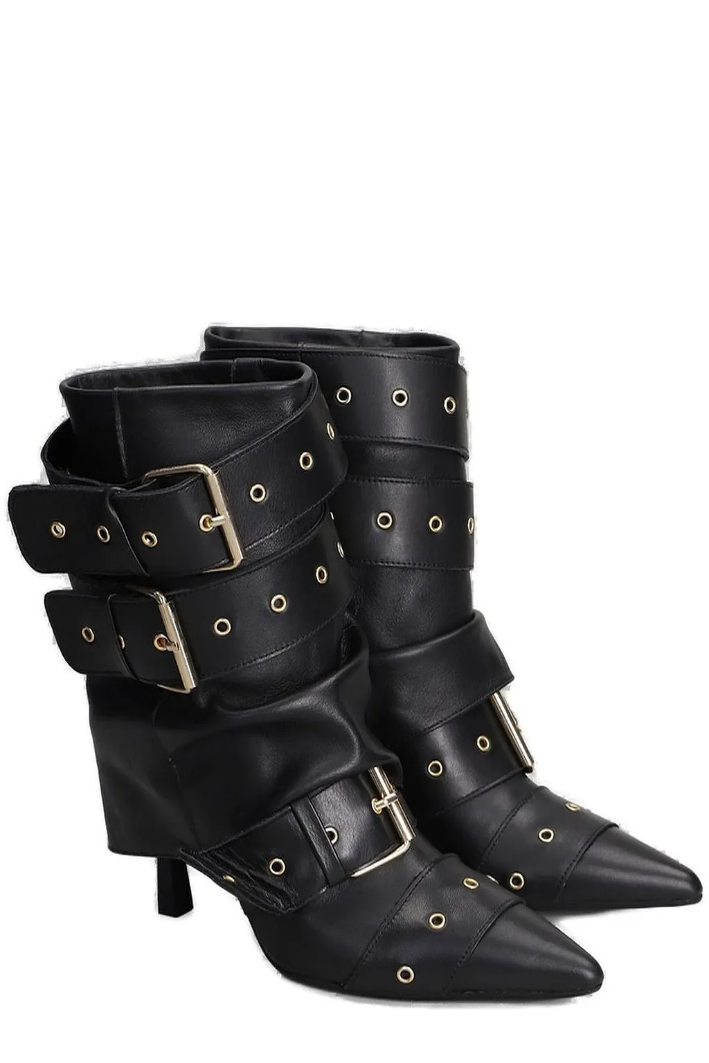 Vanda High Heeled Ankle Boots