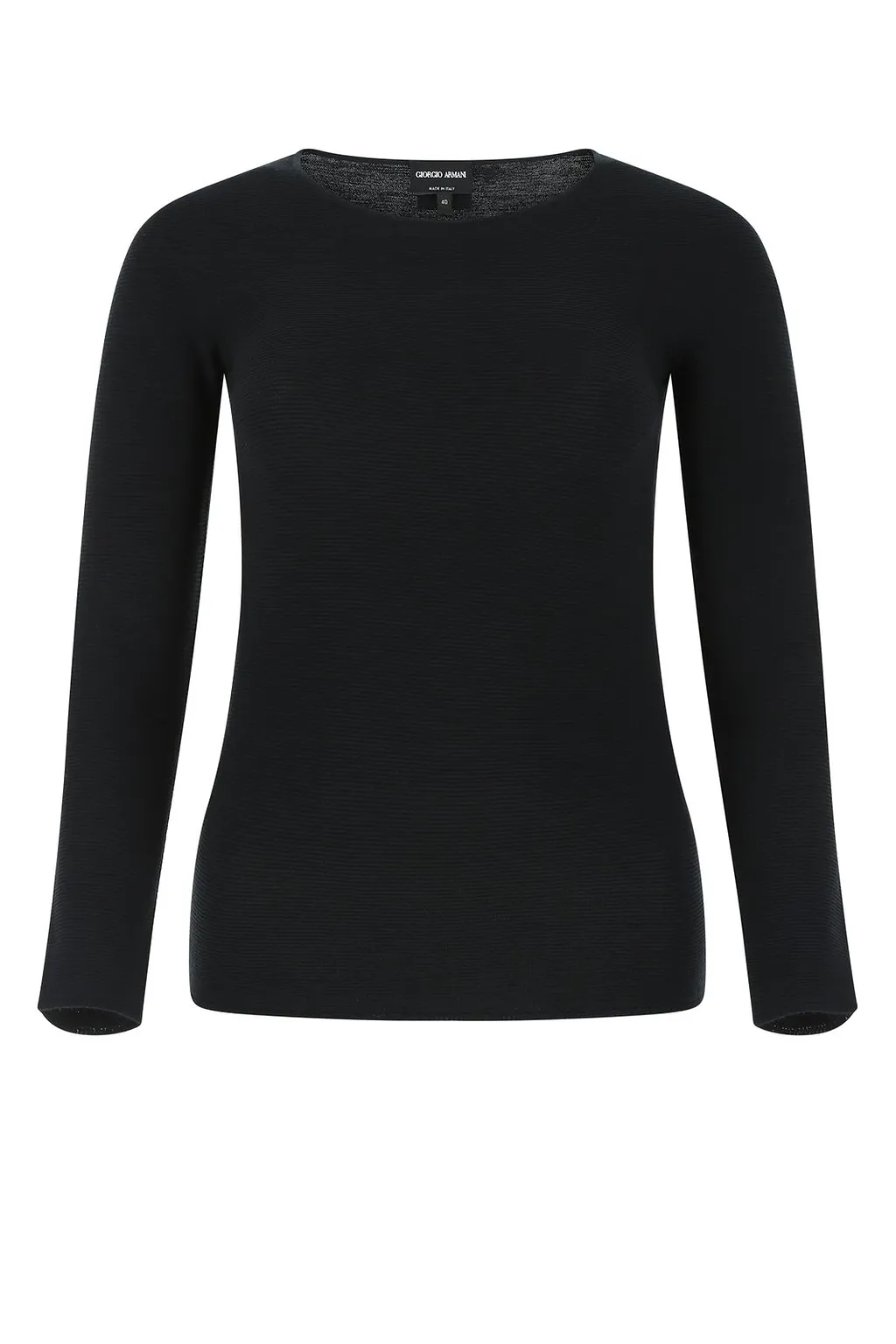 Giorgio Armani Ribbed Knit Crewneck Jumper