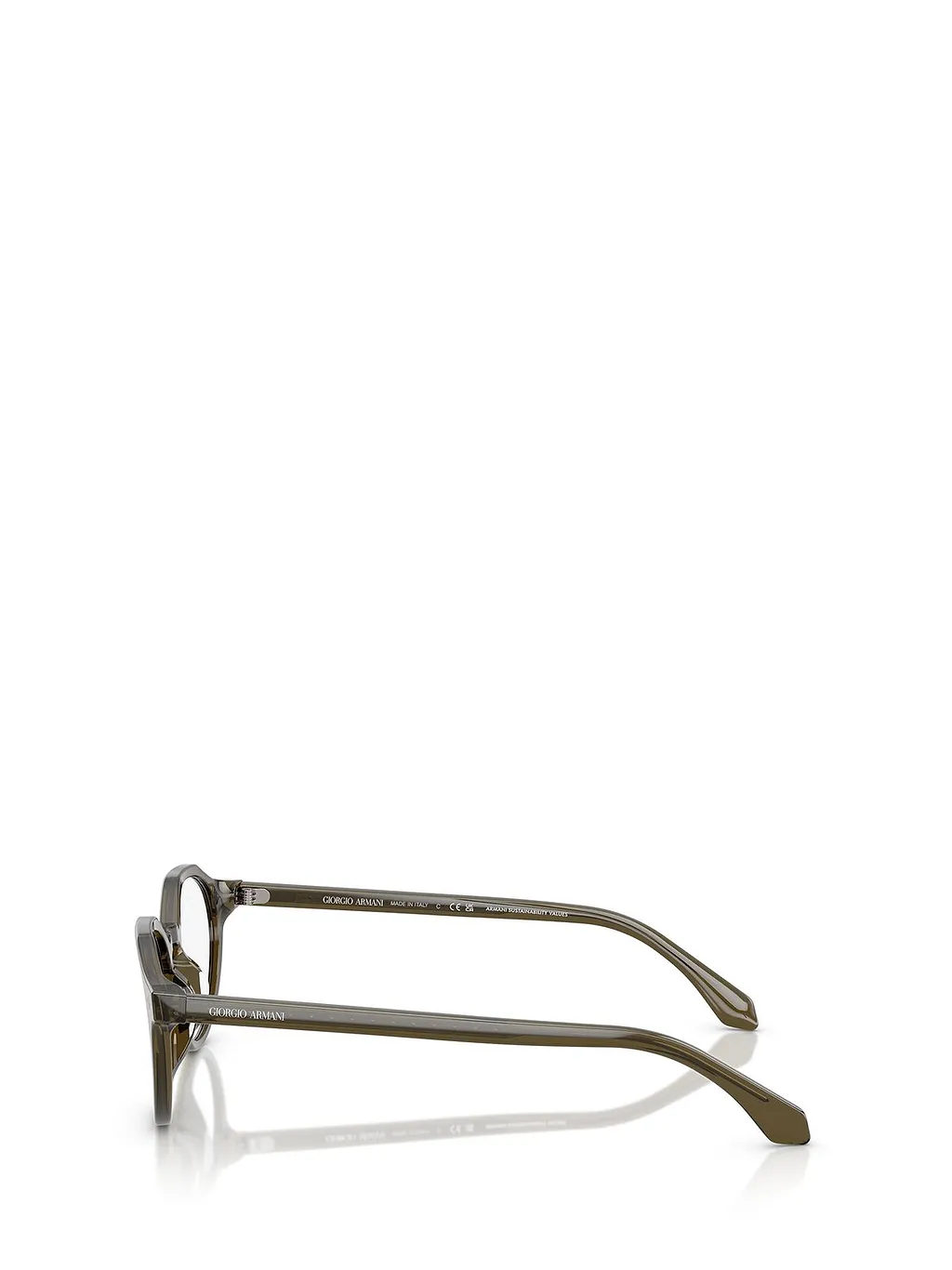 Giorgio Armani Round Frame Glasses