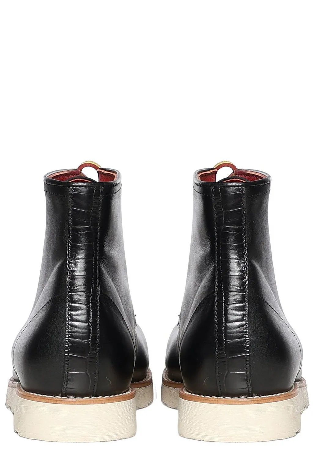 Giuliano Galiano Shark Lace-Up Boots