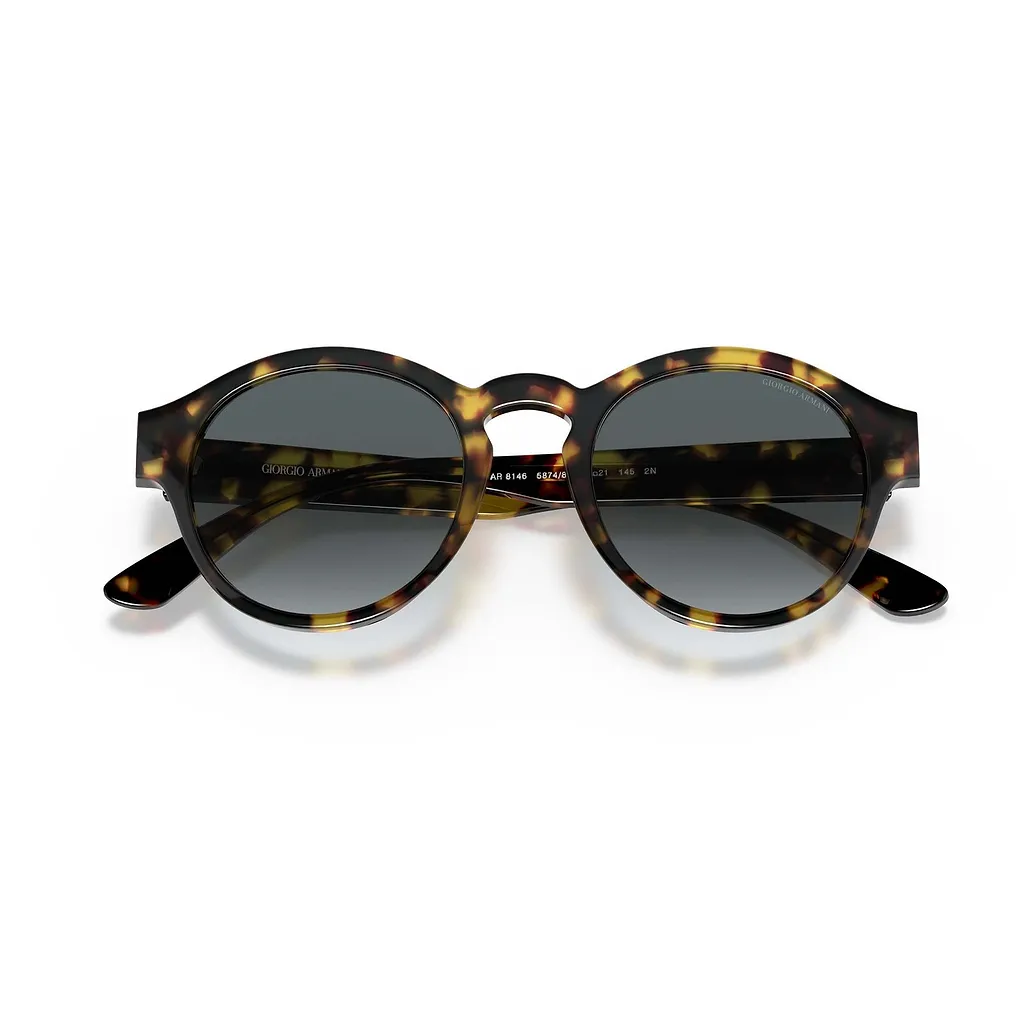 Giorgio Armani Round Frame Sunglasses