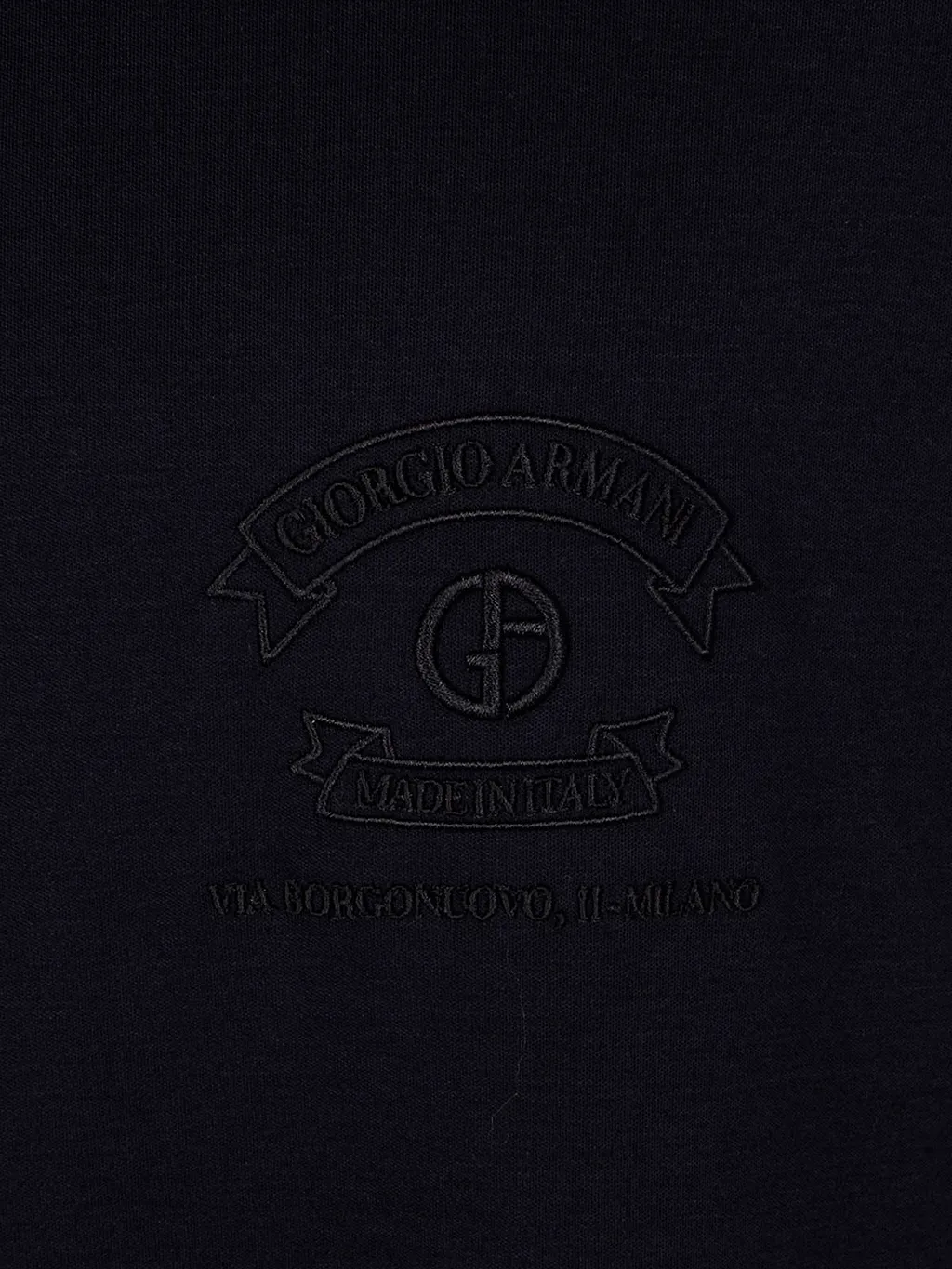 Giorgio Armani Short-Sleeved Crewneck T-Shirt
