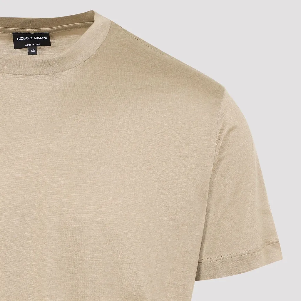 Giorgio Armani Silk Crew-Neck T-Shirt