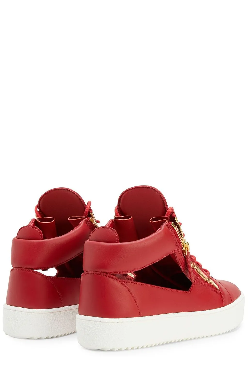 Giuseppe Zanotti Kriss Cut-Out High-Top Sneakers