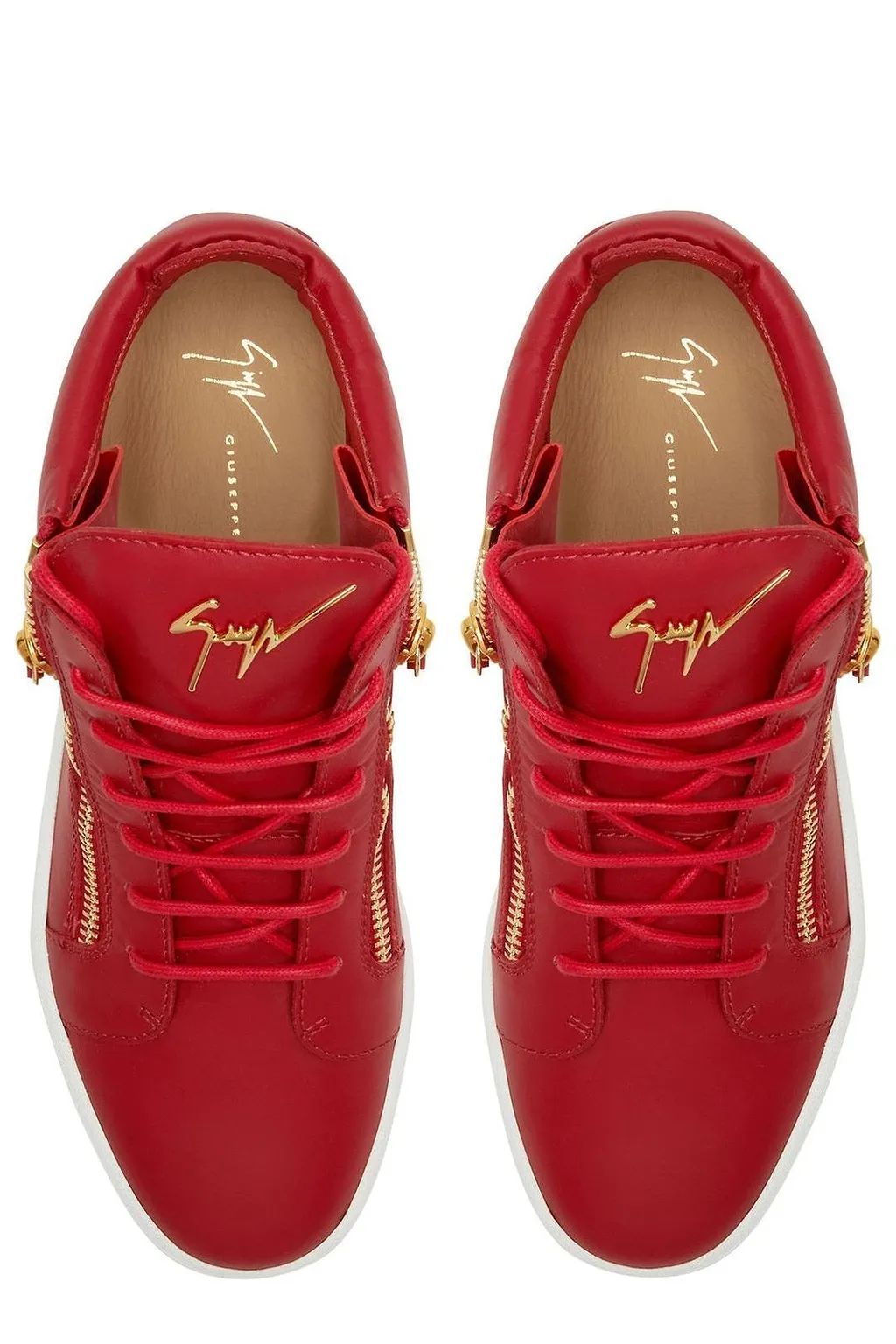 Giuseppe Zanotti Kriss Cut-Out High-Top Sneakers