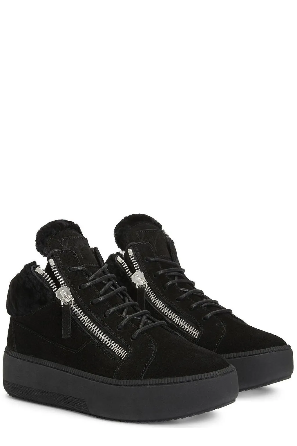 Giuseppe Zanotti Kriss Winter Shearling High-Tops
