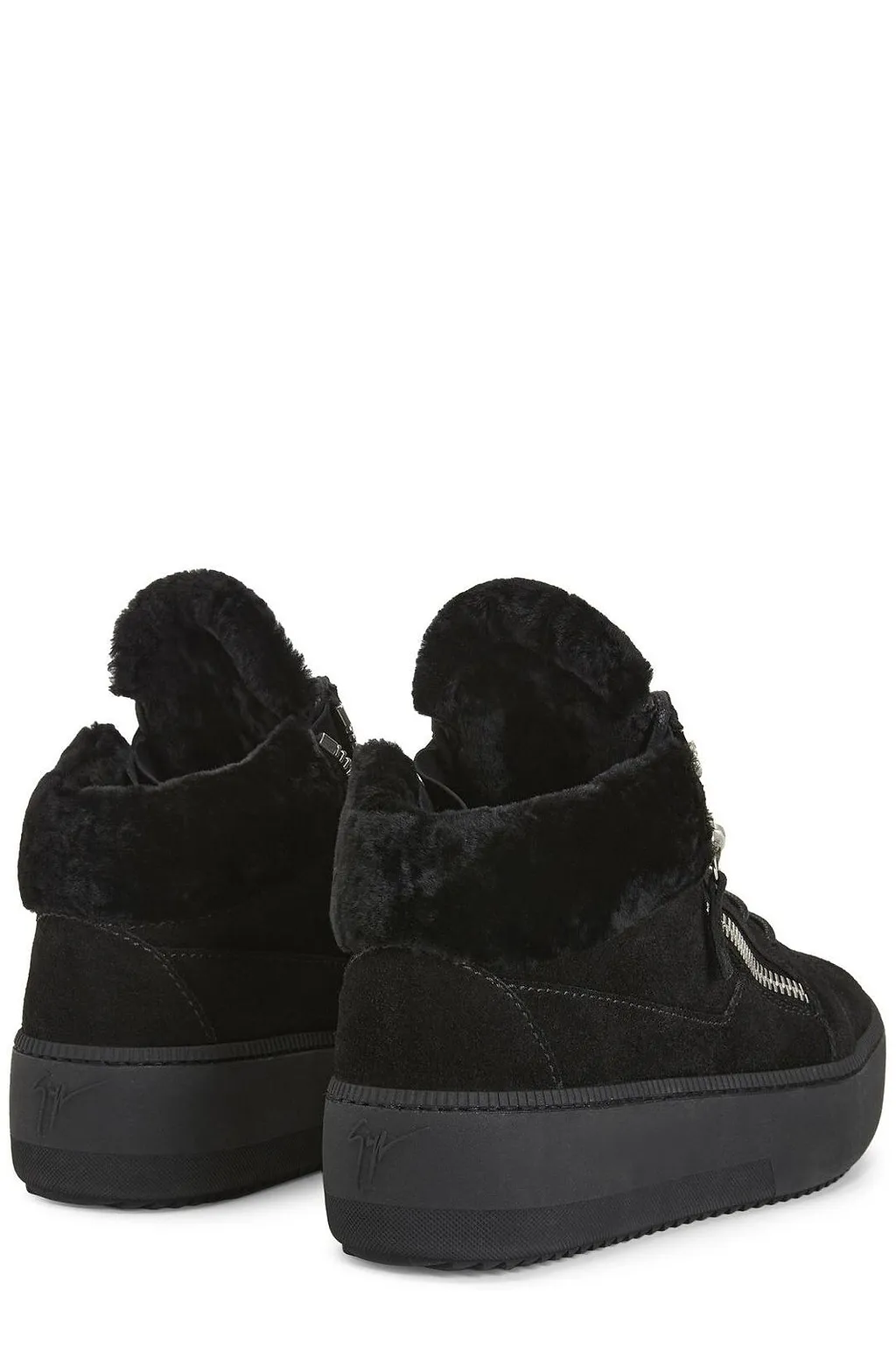 Giuseppe Zanotti Kriss Winter Shearling High-Tops