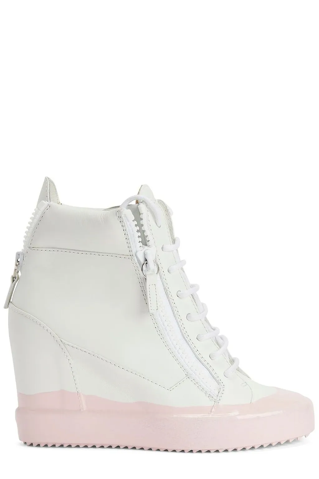 Kriss Wedge High-Top Sneakers